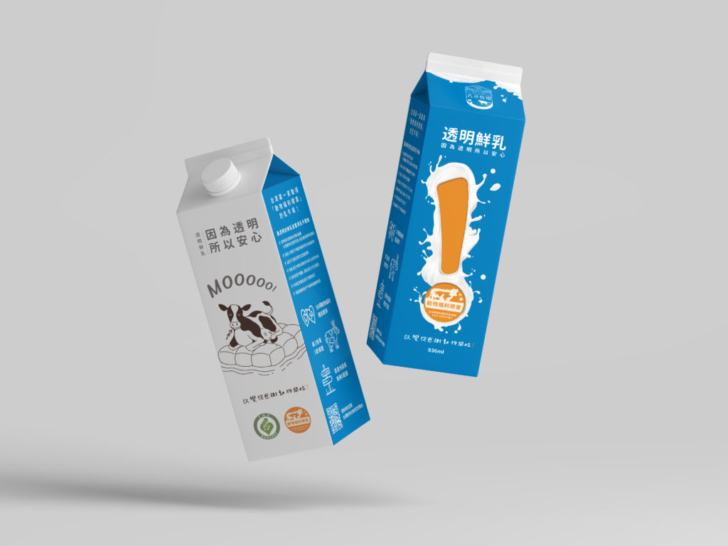 全台第一支動物福利標章認證鮮奶「透明鮮乳」，來自花蓮吉蒸牧場自產自銷。